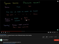 Squeeze theorem or sandwich theorem | Limits | Differential Calculus | Khan Academy