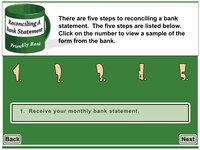 Reconciling a Business Checking Account Statement