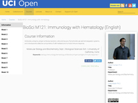 BioSci M121: Immunology with Hematology