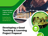 (SoTL) Developing a Good Teaching & Learning Project Proposal